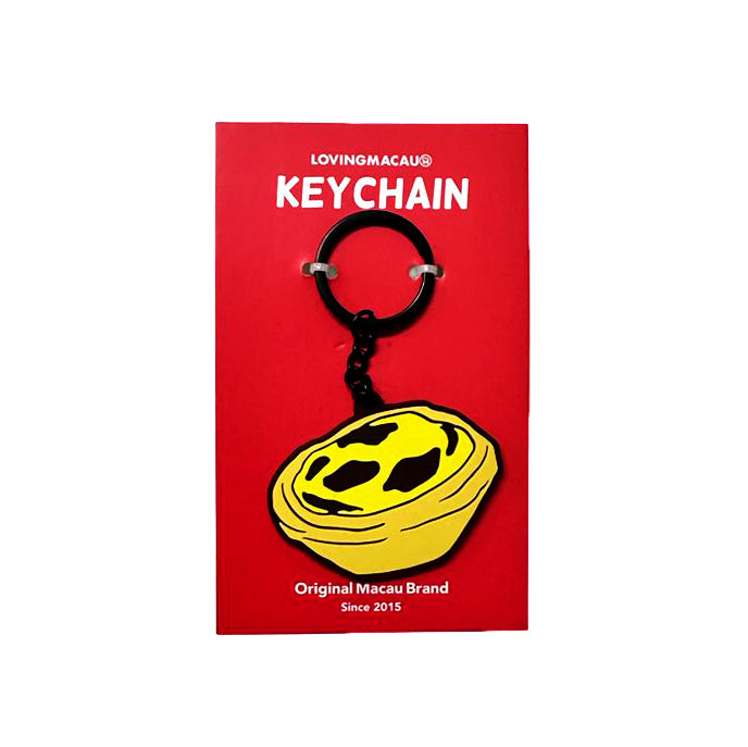 Eggtart Keychain