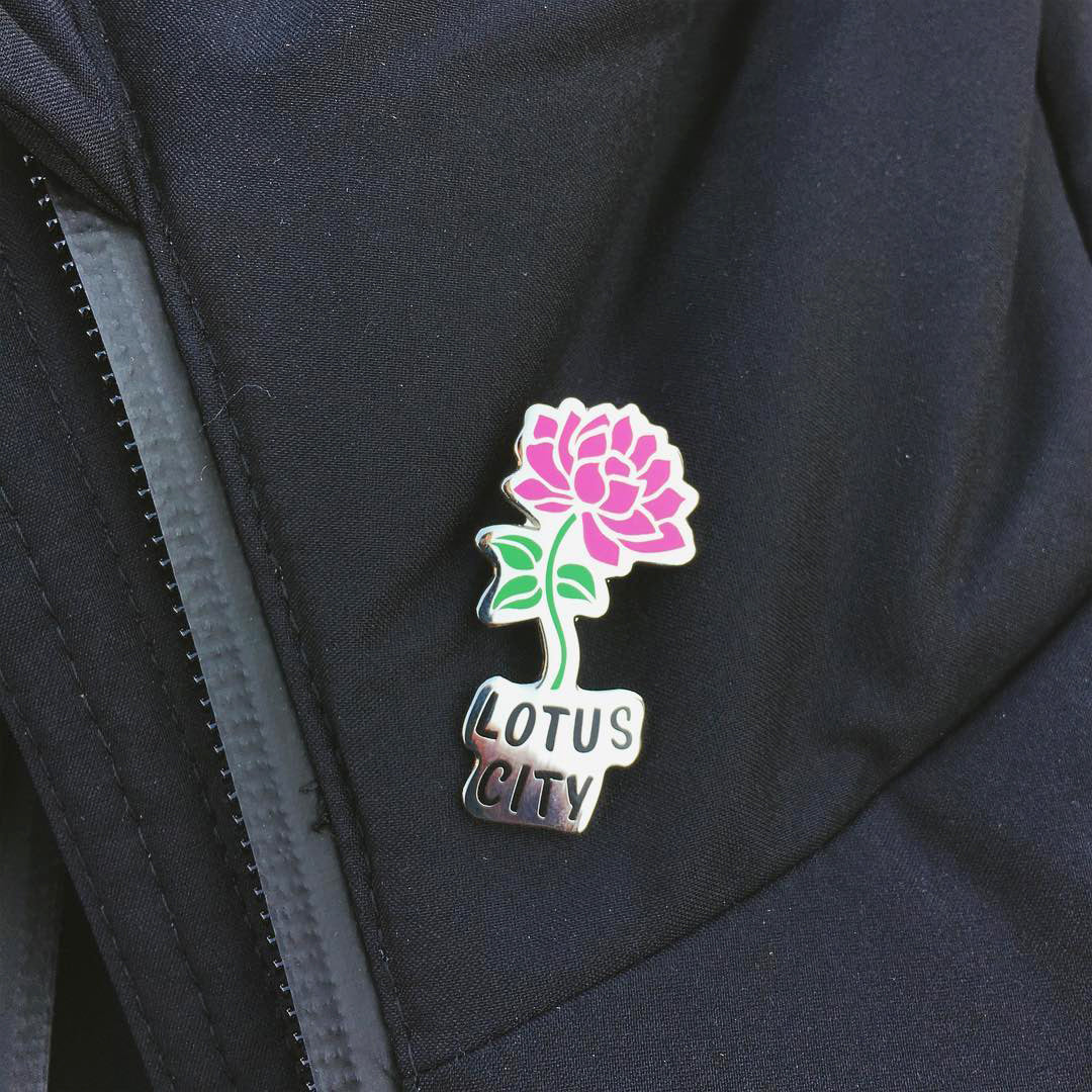 Lotus City Pin