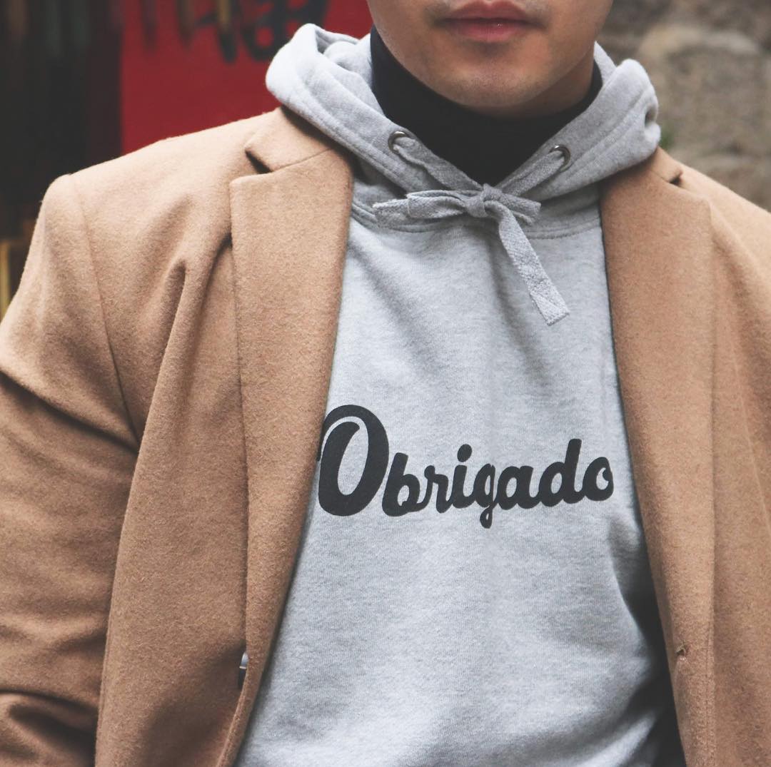 Obrigado Hoodie (Gray)