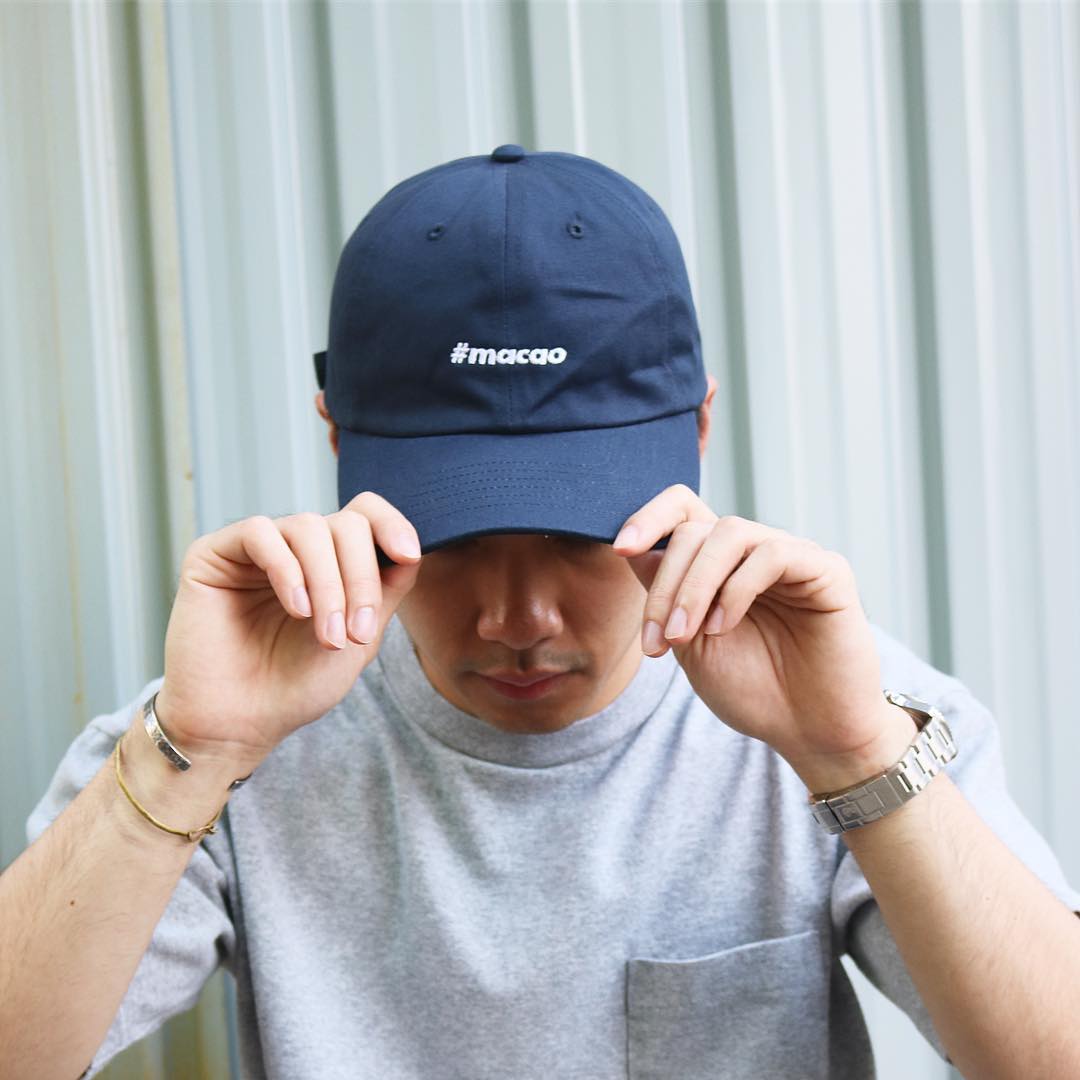 #Macao Cap (Navy)