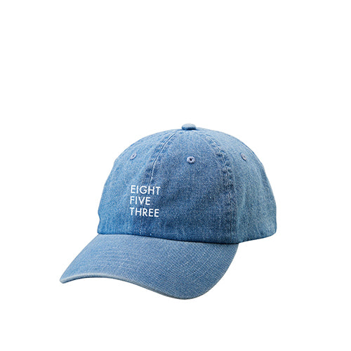 Eight Five Three Dad Cap (Denim)
