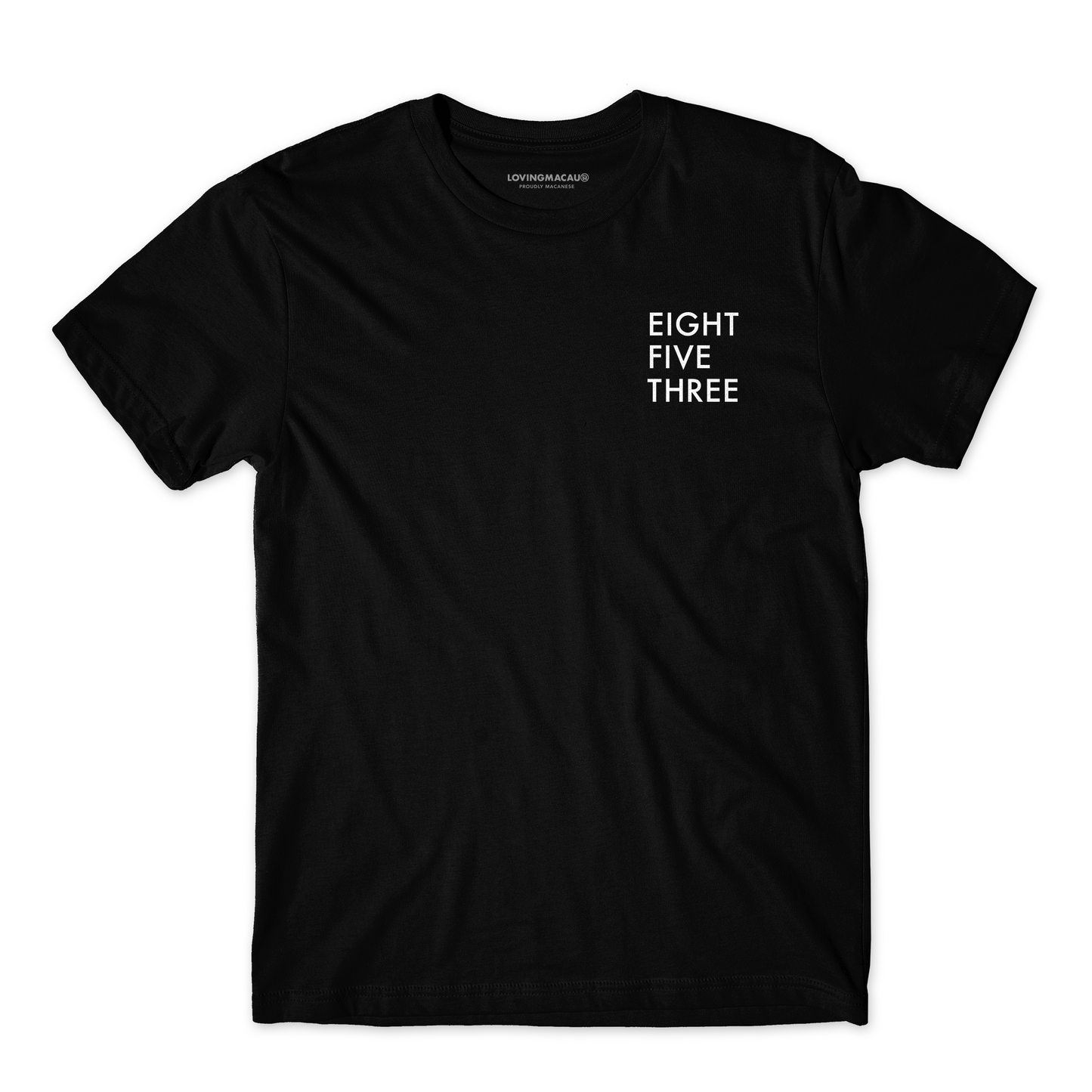 Eight Five Three Tee (Black)