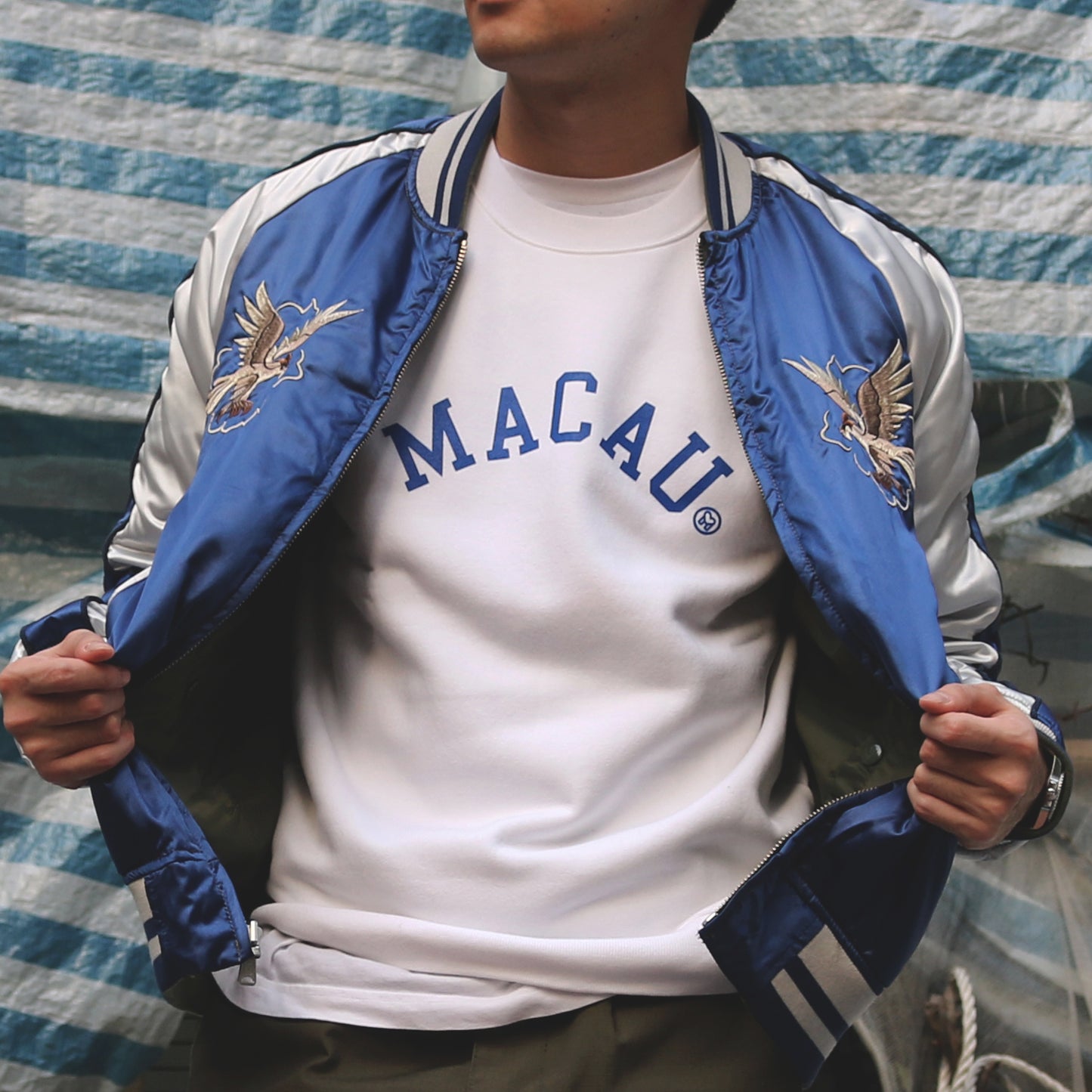 College Sweater (White)