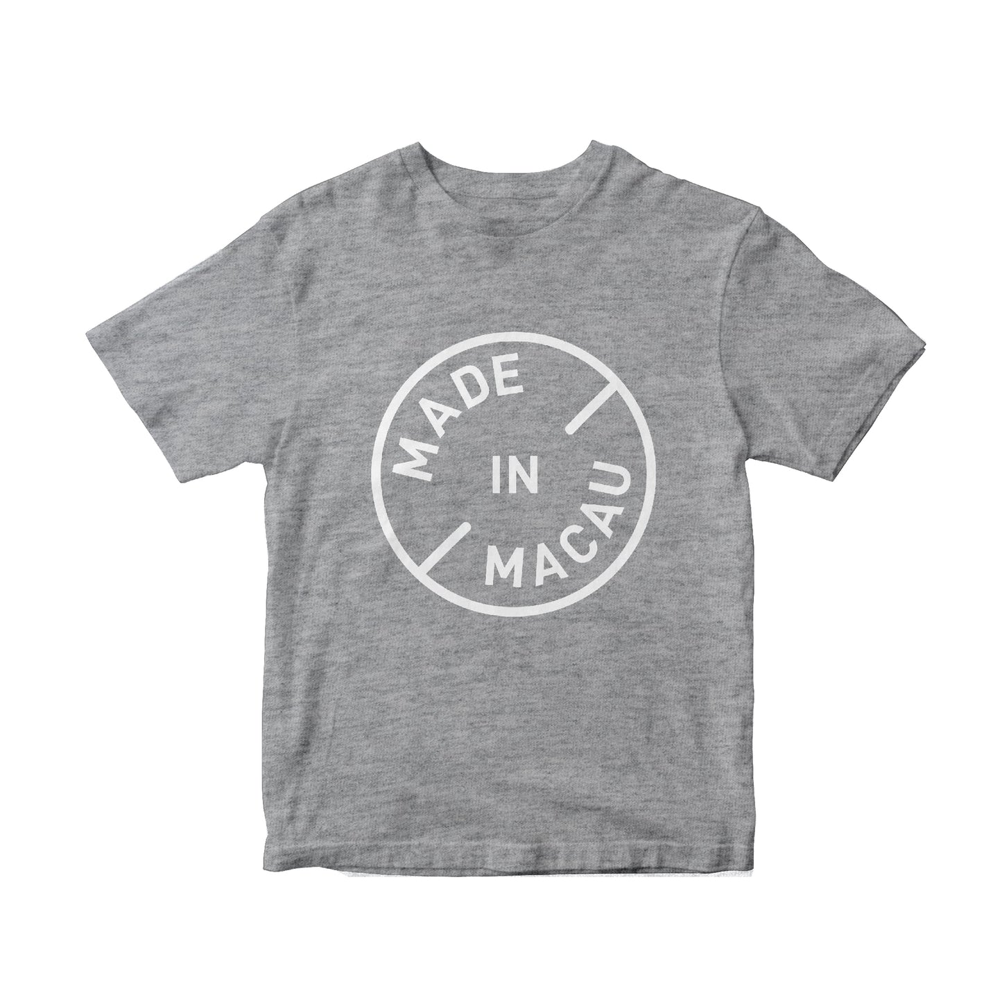 KIDS Made in Macau Tee (Gray)