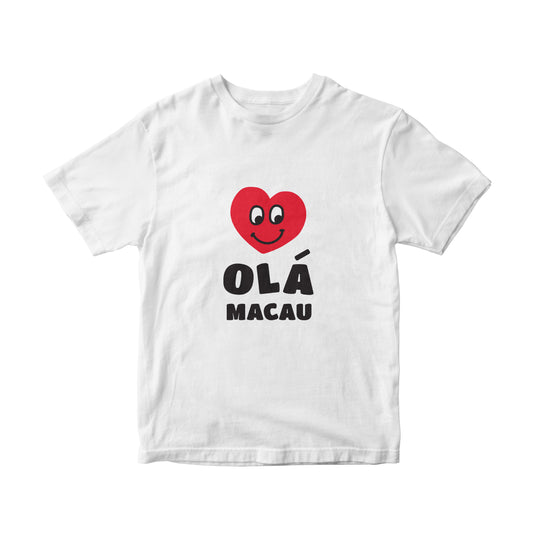 KIDS Olá Macau Tee (White)