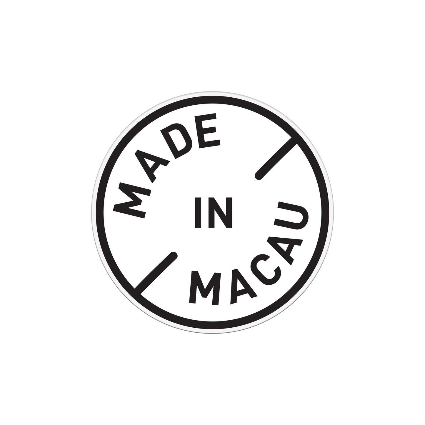 Made In Macau Sticker