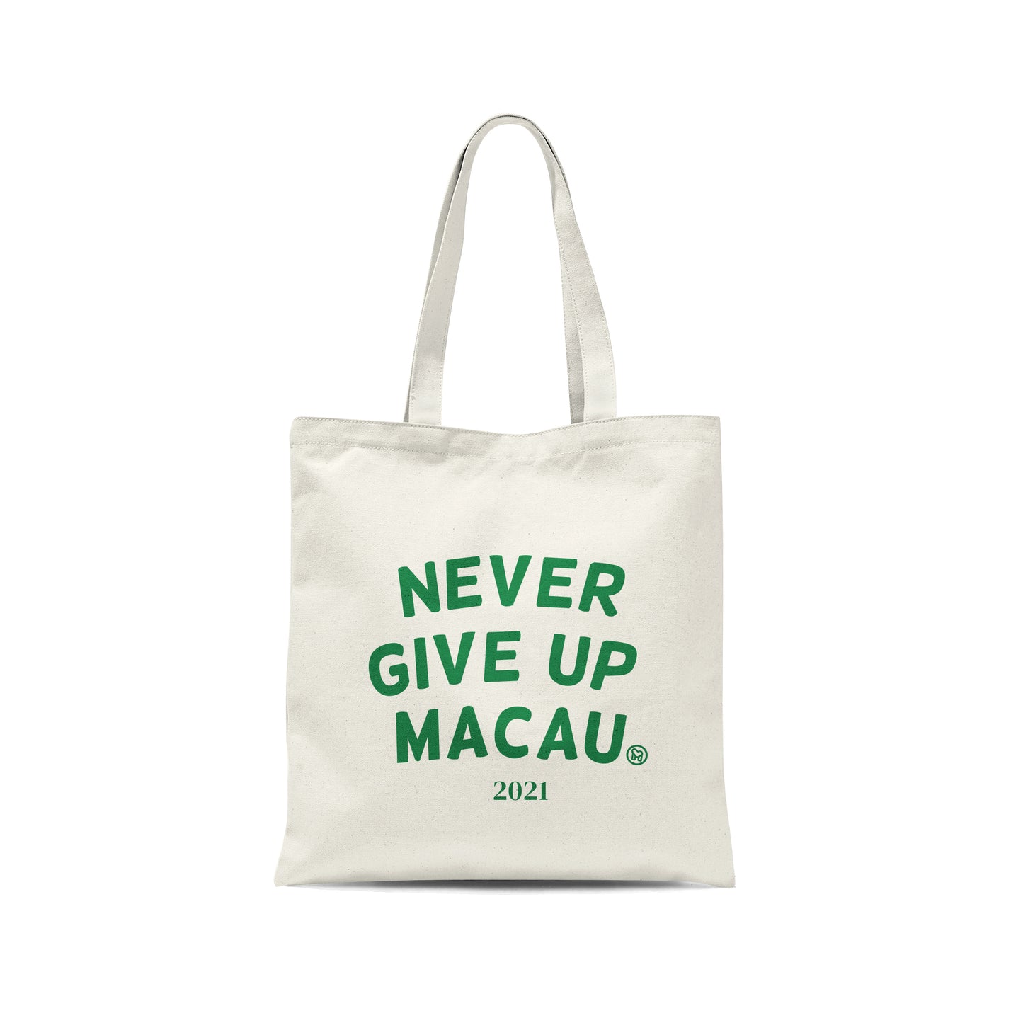 Never Give Up Bag (White)